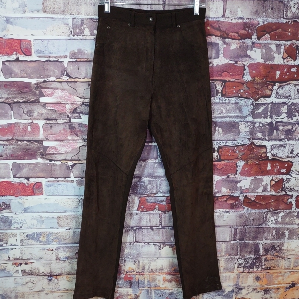 Edin Suede/Knit Pants